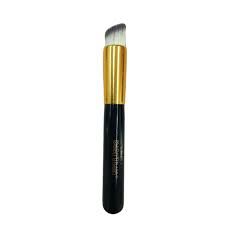 G121 Pincel Profissional para Base Kabuki Chanfrado - Linha Gold - Macrilan