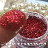 96- Gliter Vermelho