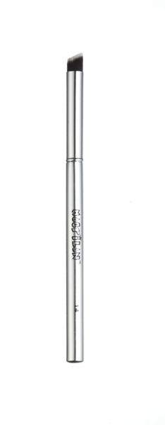 S-14 Pincel Profissional Kabuki Chanfrado de Precisão - Linha Silver - Macrilan