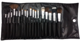 Kit 18 pinceis macrilan preto