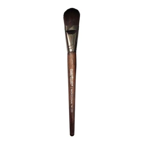 M103 Pincel Profissional para Base - Linha Madeira - Macrilan