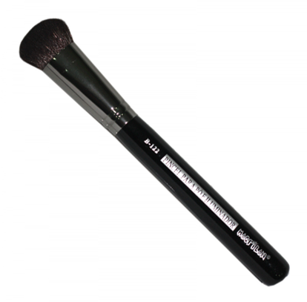 B122 Pincel Profissional para Pó e Iluminador - Linha B - Macrilan