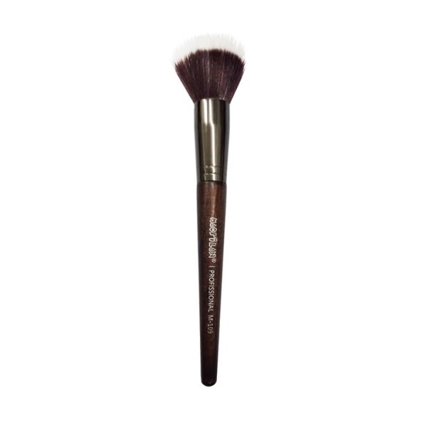 M109 Pincel Profissional Duo Fiber - Linha Madeira - Macrilan