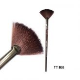 M108 Pincel Profissional Leque - Linha Madeira - Macrilan
