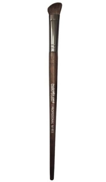 M903 Pincel Profissional Chanfrado para Sombra - Linha Madeira - Macrilan